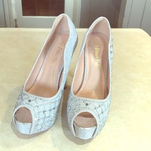 Blinged out shoes...sparkly and glam